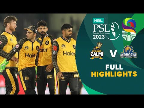 Full Highlights | Peshawar Zalmi vs Karachi Kings | Match 17 | HBL PSL 8 | MI2T