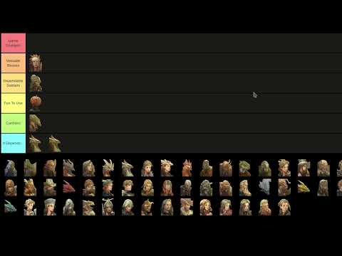 Tactics Ogre One Vision: Definitive Tier List (Maybe, I dunno)