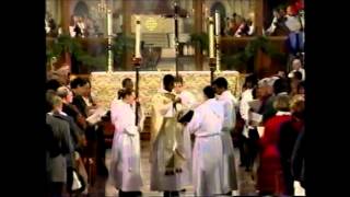 Christmas Hymn - Hark The Herald Angels Sing and Gospel Reading from St. Luke
