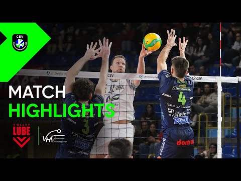 Highlights | Cucine Lube CIVITANOVA vs. Volley Haasrode LEUVEN | CEV Champions League Volley 2026