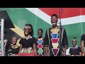 Ndlovu Youth Choir Springbok Welcome