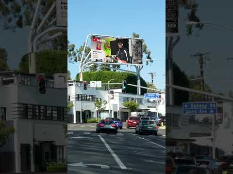 Thank you Youtube for the Billboard!  #jeandawson #music #sza #alternative #indie @YouTubeMusic