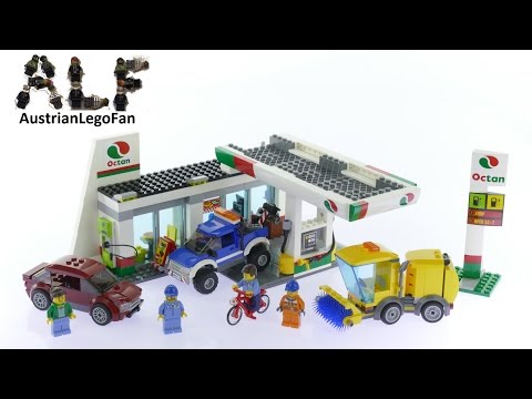 Vidéo LEGO City 60132 : La station-service