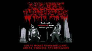 Ritual Warfare (Canada) - Total World Extermination / Total Fucking Annihilation (Demo) 2019