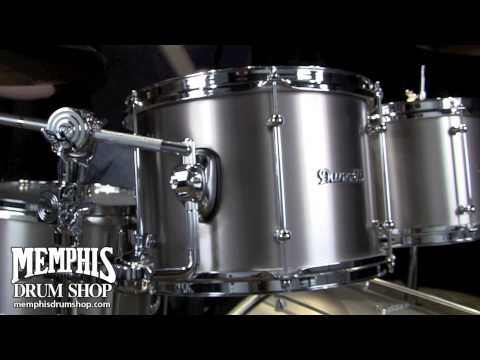Dunnett Classic Titanium Drum Set 22/12/13/14/16 - Raw Finish