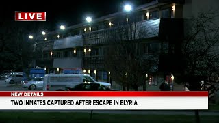 Lorain County Correctional Facility escapees captured, according to U.S. Marshals