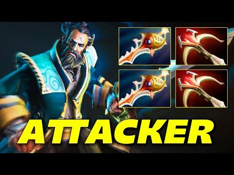 Attacker Kunkka x2 Rapier x2 Daedalus Beast Dota 2