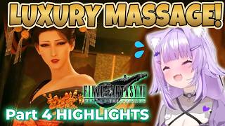 [ENG SUB] Okayu Got Embarrassed During Cloud's Massage in FF7R