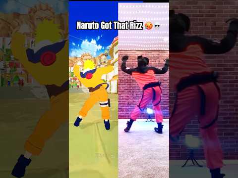 When Naruto Hits the Rizz Dance  🥵🔥  #Naruto #anime #vrchat #dance #viral #fyp #funny #meme