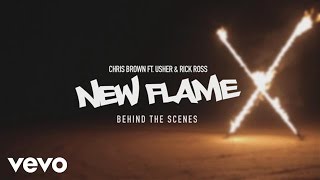 Chris Brown - New Flame feat. Usher &amp; Rick Ross - Behind The Scenes