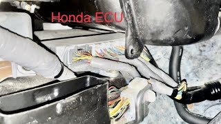 2006 Honda Accord How To Remove ECU ECM PCM Computer Easy