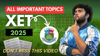 Important Topics - Xaviers Entrance test 2025 | St. Xaviers Mumbai | Last year paper analysis