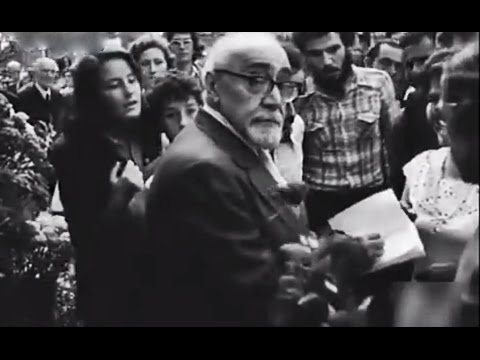 1974 Entrevista a Ramón J. Sender en su primer regreso a España tras 36 años en el exiliio