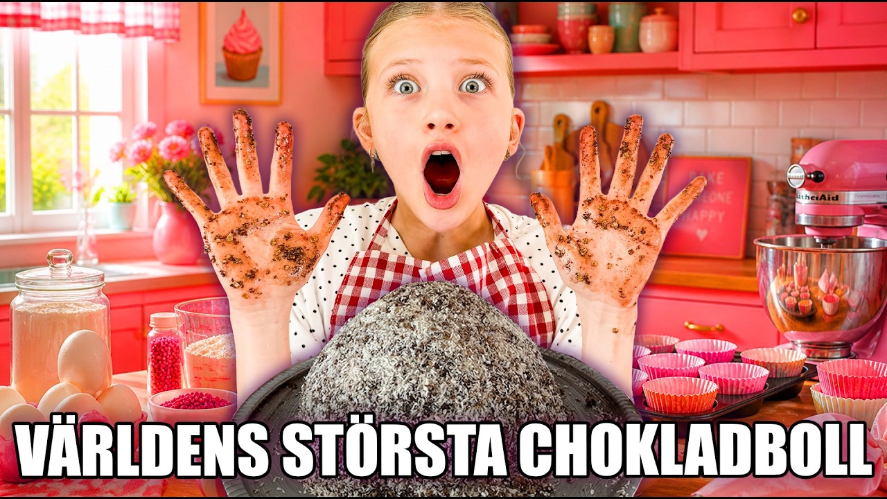 🍫😱 Bakar Världens Största Chokladboll – Katastrof eller Succé?! ✨🔥