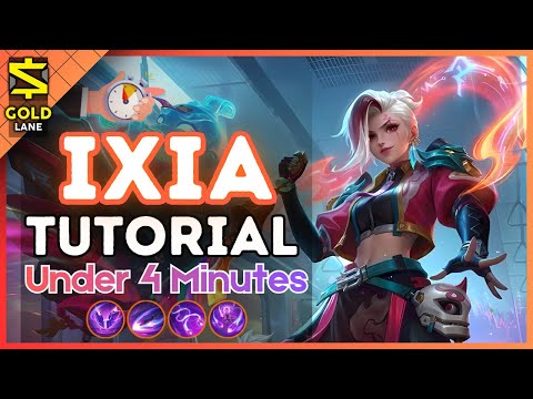 4-Minute Ixia Tutorial in the Gold Lane || (MLBB S38) 2025