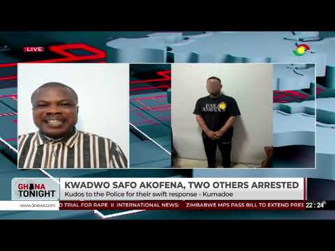 Israel Kwadwo Safo arrested by Ghana Police in connection with Kantanka shooting incident