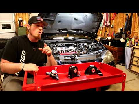 VIBRATECHNICS ENGINE MOUNT KIT INSTALL // 02-06 RSX