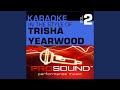 You Re Where I Belong Karaoke Instrumental Track In The Style Of Trisha Yearwood