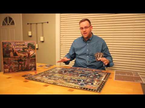 Quest for the Antidote - Set Up and Basic Game Play