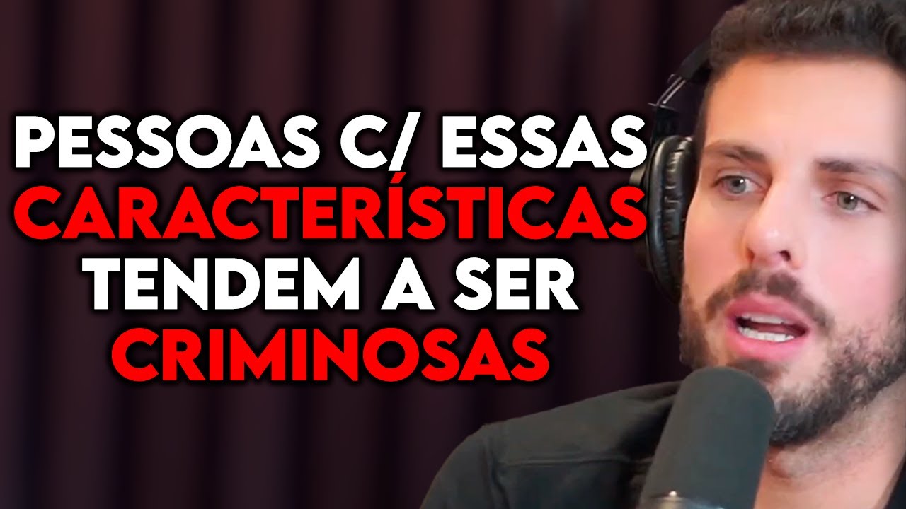 CRIMINOLOGIA: O QUE FAZ UMA PESSOA SE TORNAR CRIMINOSO | Lutz Podcast