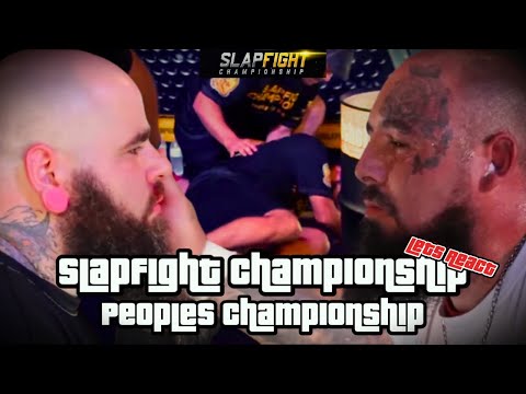 Frank 'The Tank' vs 'Rocky' Moore | SlapFIGHT Championship #slapbattles #slap
