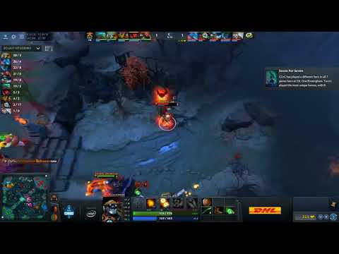Dota 2 Semifinal  game 1 ||OpTic Gaming vs. Fnatic ESL One Birmingham 2018