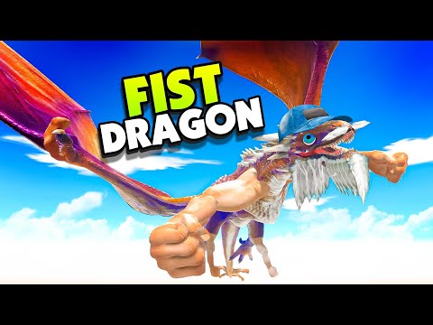 Destroying units with the FIST DRAGON! - Animal Revolt Battle Simulator