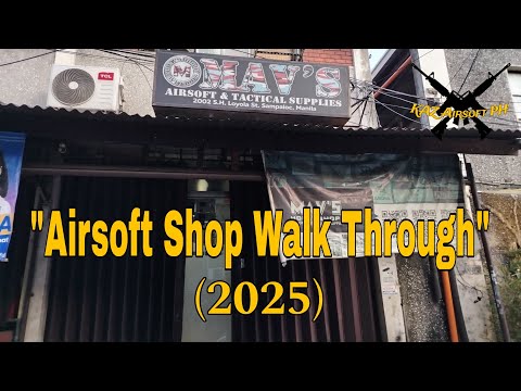 "Airsoft Shop Walk Through" (Mavs Hobby Shop) 2025 🇵🇭