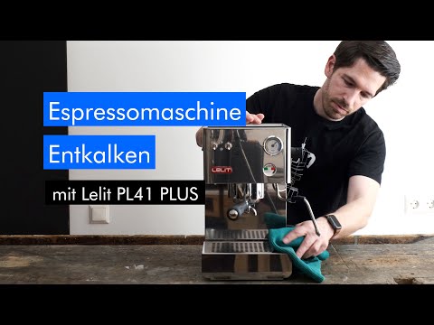 Descaling an espresso machine (single boiler) - using the Lelit PL41 PLUS Glenda as an example