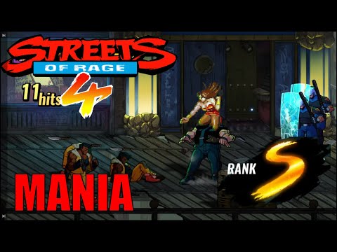 Streets of Rage 4 - Arcade Mania (Blaze-SOR2) S Rank Score