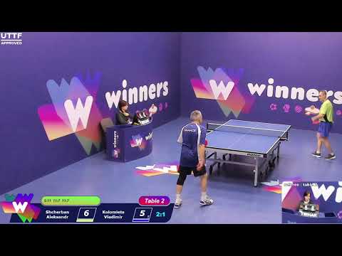 Winners League  20.03.21  Shcherban Aleksandr - Kolomiets Vladimir 11:30