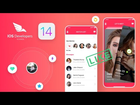 iOS14 Tinder Like Dating application tutorial 27 of 30