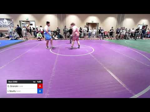 285 Lbs Rr Rnd 3 - Cameron Groncki, Curby 3 Style Wrestling Club Vs Ian Scully, Compound York Wres