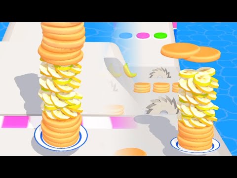Pancake Run PRO+P05 -06 Gameplay Walkthrough (iOS, Android) - GTC
