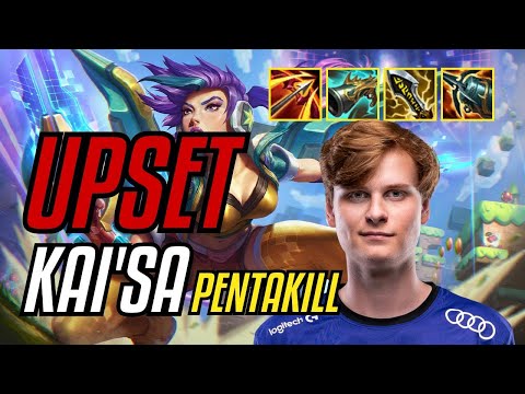UPSET - KAI'SA vs VARUS ADC - EUW CHALLENGER - PATCH 11.8 PENTAKILL