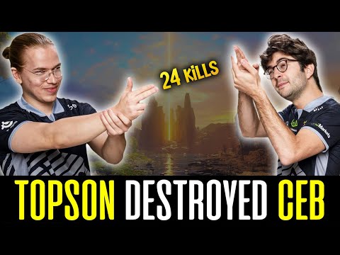 TOPSON Signature Hero Destroyed CEB's Grand Master Tier Hero DOTA 2