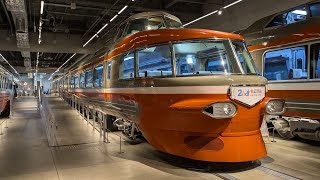 ロマンスカーミュージアムに行き小田急３１００形ＮＳＥもころん２歳誕生日マーク付の撮影成功しました❗️