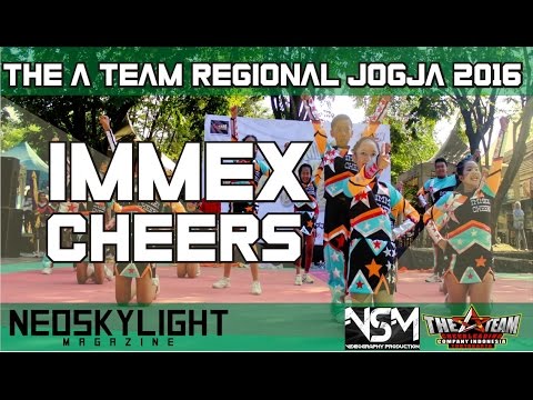 Immex Cheers (2ND Place) The A Team Cheerleading Cup Regional Jogjakarta 2016 (Official Front Row)