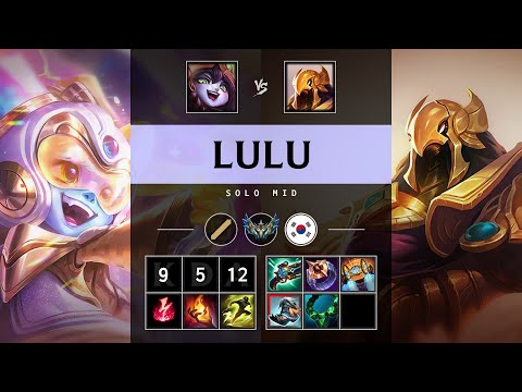 Lulu Mid vs Azir - KR Challenger Patch 25.08