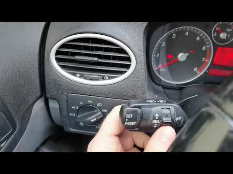 Ford focus mk2 (2006/2007) all the controls and features