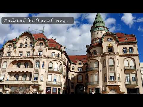 Palatul Vulturul Negru - Oradea, Walking Trip, 4K, 2022