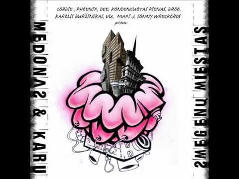 Medonas ft. Karoona - Smegenu miestas (original)