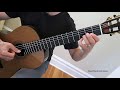 Bransle de Poitou by Adrian Le Roy - Easy Classical Guitar (Prep)
