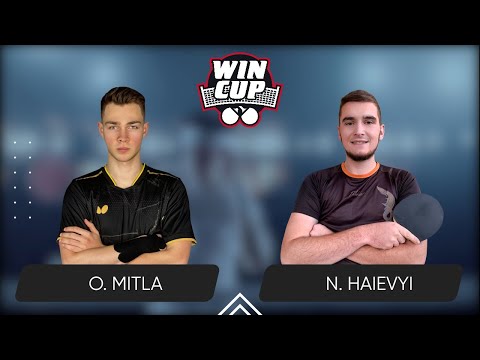 10:45 Oleksii Mitla - Nazarii Haievyi West 2 WIN CUP 08.04.2024 | TABLE TENNIS WINCUP