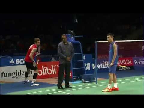 BCA Indonesia Open 2016 | Badminton F M3-MS | Jan O Jorgensen vs Lee Chong Wei
