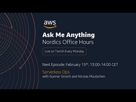 AWS Nordics Office Hours - Serverless Ops with Gunnar Grosch and Nicolas Moutschen