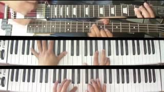 Tutoriales Beatles - Dig It - Guitarra, Bajo, Piano y Organo