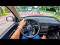 1996 Volkswagen Polo 1 4 75 HP POV Test Drive 2830 Joe Black