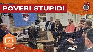 "Poveri stupidi": Trump bullizza gli europei che minacciano controdazi e si prepara a governare Gaza