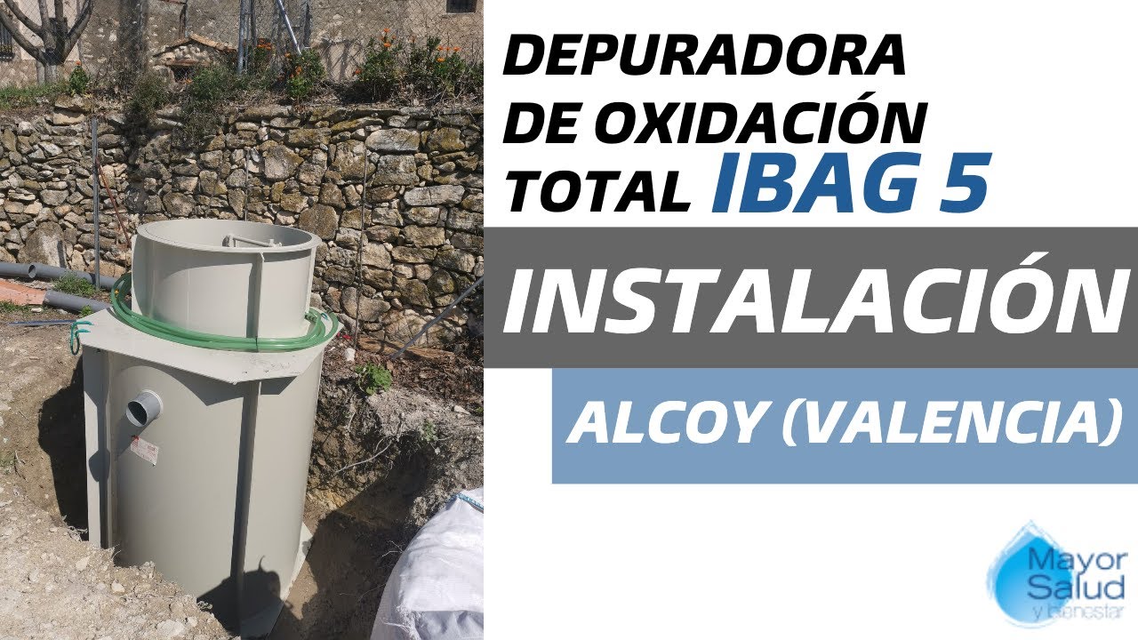 Instalación depuradora de oxidación total | iBag 5 | Alcoy (Valencia)